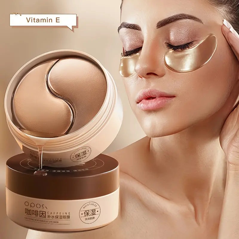 GoldEyes® – Parches Reafirmantes para Ojeras con Péptidos y Ácido Hialurónico