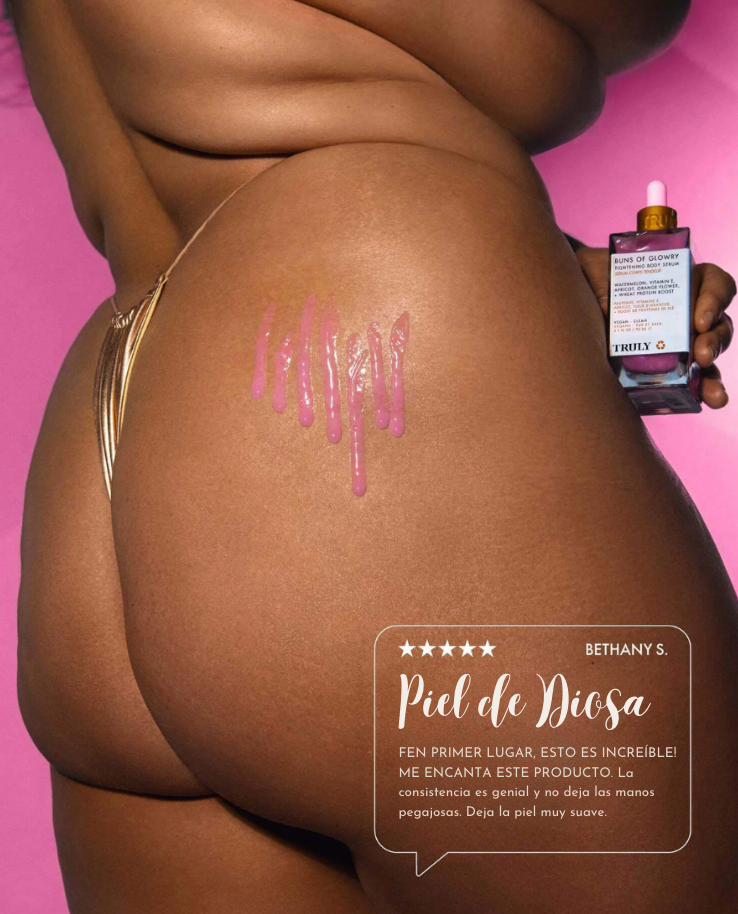 Buns Of Glowry Sérum: El Secreto para unos Glúteos Firmes y Luminosos