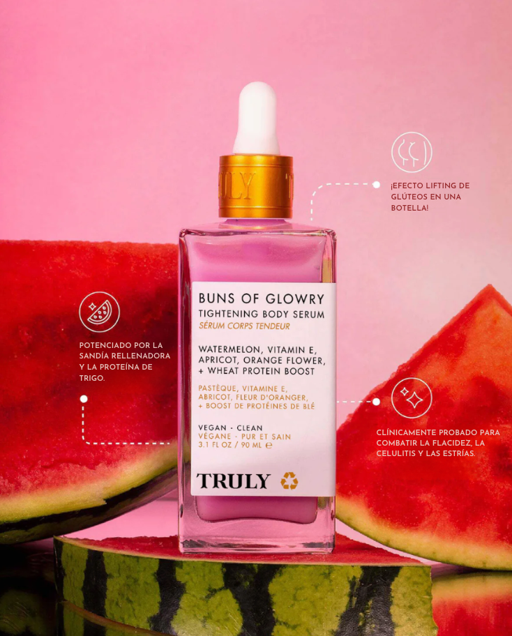 Buns Of Glowry Sérum: El Secreto para unos Glúteos Firmes y Luminosos