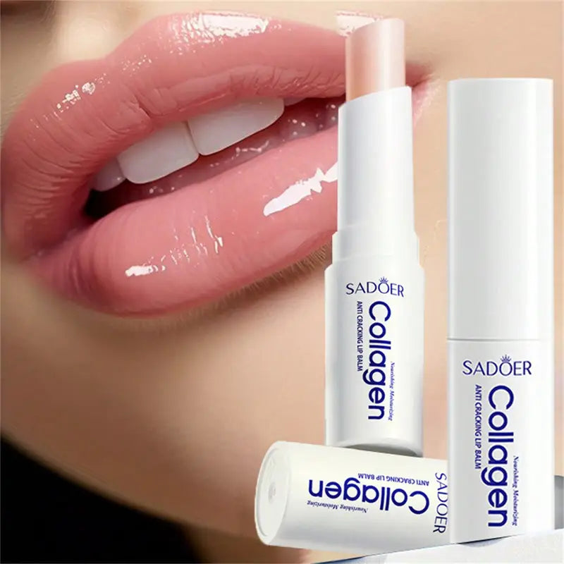 LipsGlow® – Bálsamo Labial con Colágeno y Ácido Hialurónico